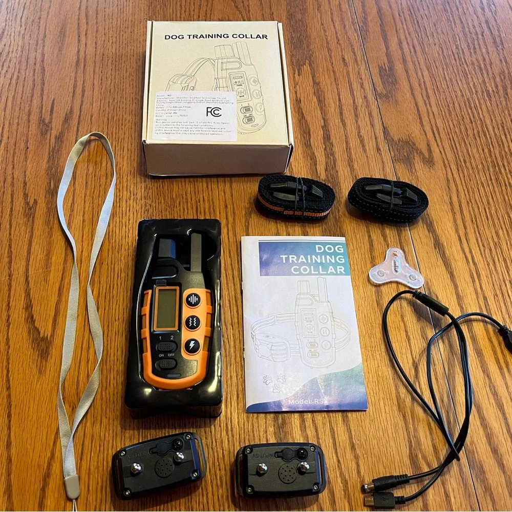 Dog Training Collar with Remote Transmitter